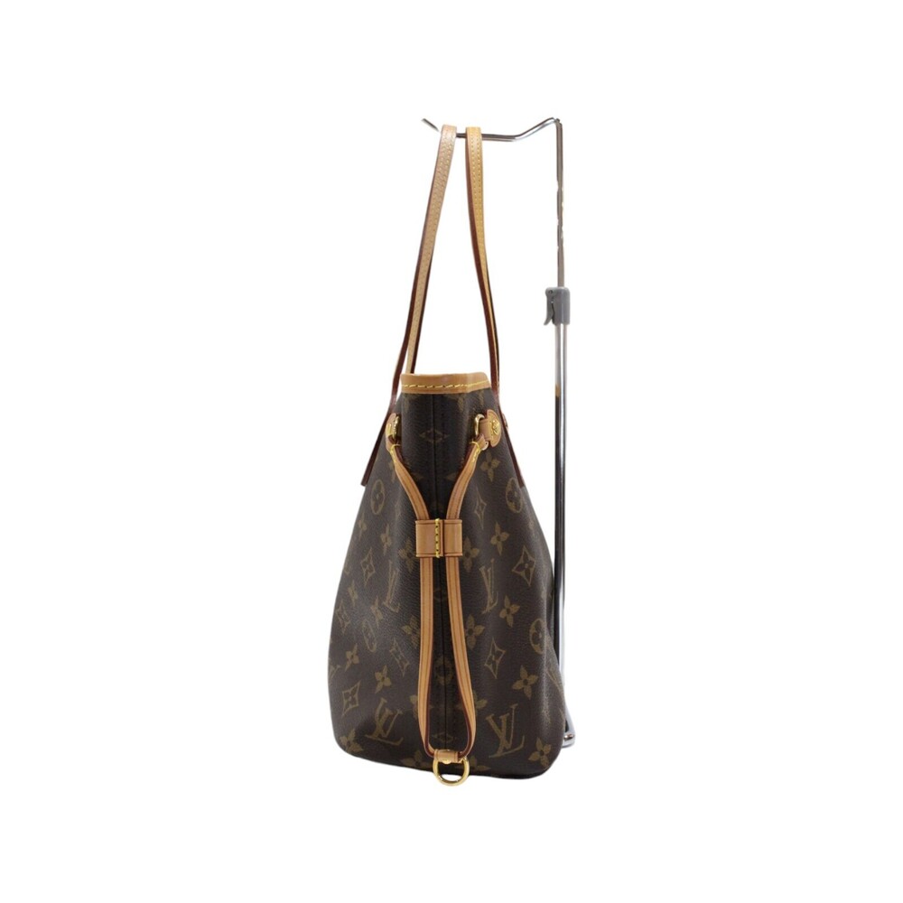 Louis Vuitton Brown Tote Neverfull LV Pink Monogram Bag Handbag Classic
